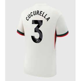Chelsea Marc Cucurella #3 Borta Kläder 2025-26 Kortärmad